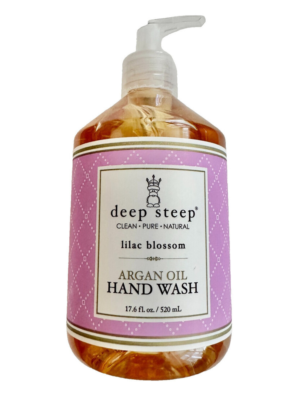 NEW Deep Steep Lilac Blossom Argan Oil Body Wash 17 oz (Original Pump, USA)